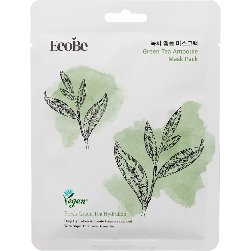 Ecobe - pack de 10 masques - skincare coréenne