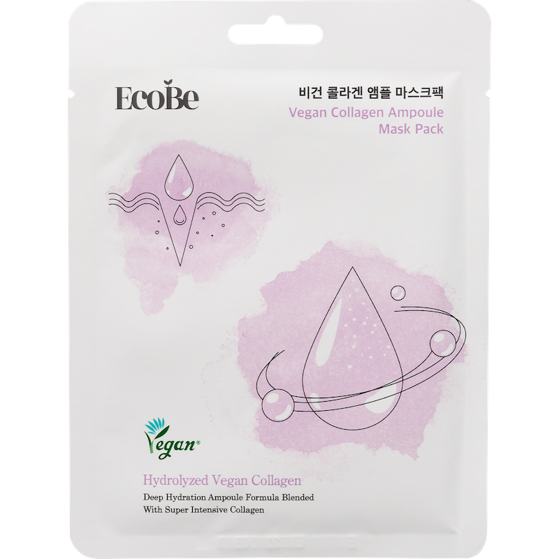 Ecobe - pack de 10 masques - skincare coréenne