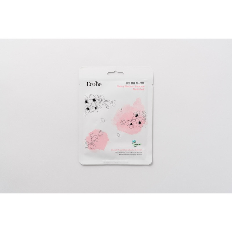 Ecobe - Masque à la fleur de cerisier - skincare coréenne