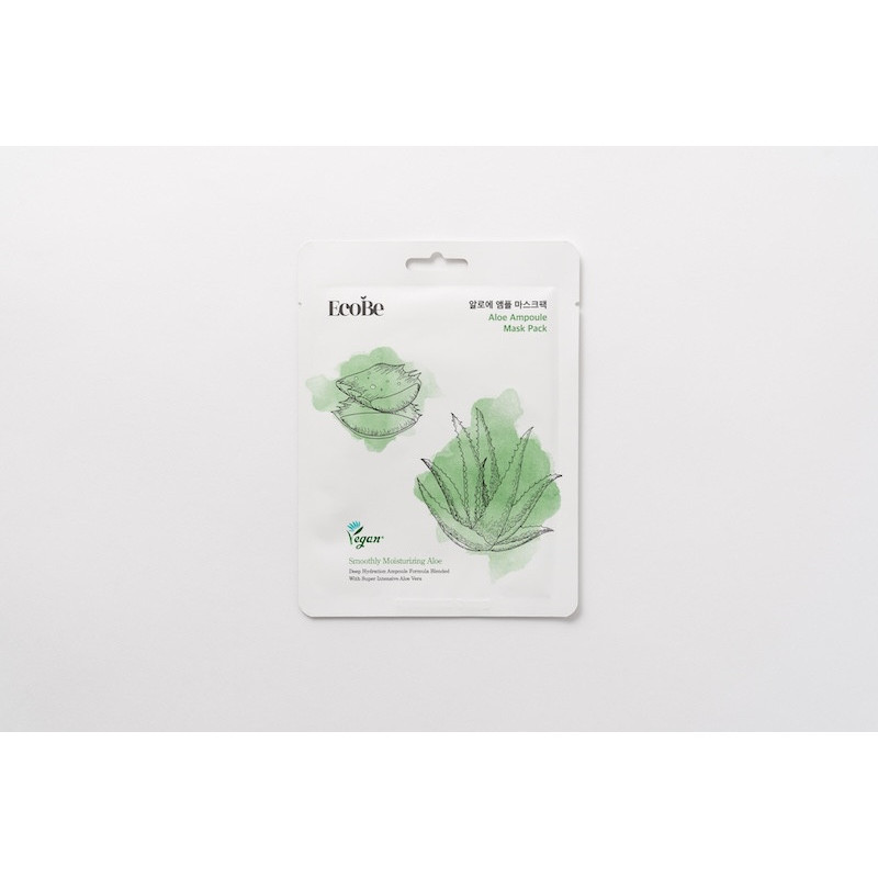 Ecobe - Masque à l'aloe vera - skincare coréenne