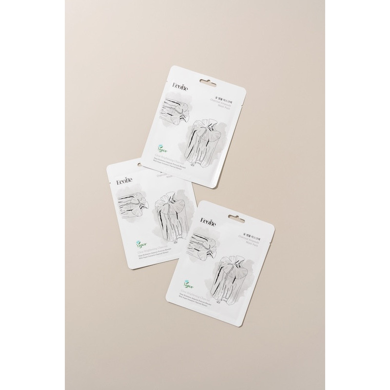 Ecobe - Masque au charbon - skincare coréenne